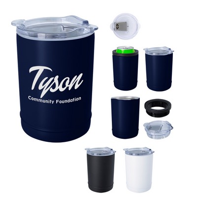 2-in-1 Copper Insulated Beverage Holder And Tumbler