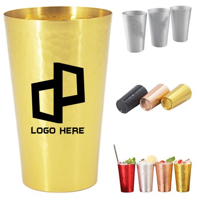 15Oz Reusable Aluminum Honeycomb Cup