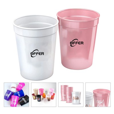 16Oz Reusable Plastic Stadium Cups