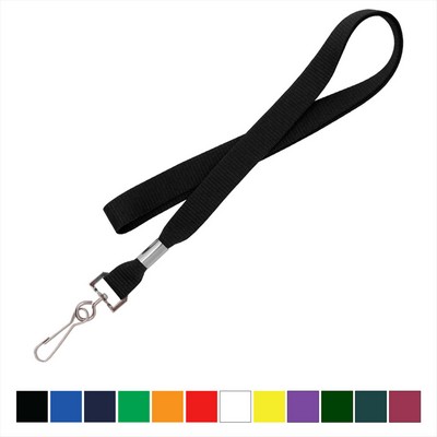 5/8" Polyester Lanyard (J-Hook)