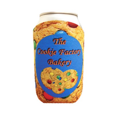 Premium Full Color Dye Sublimation Collapsible Foam Cookie Coolie
