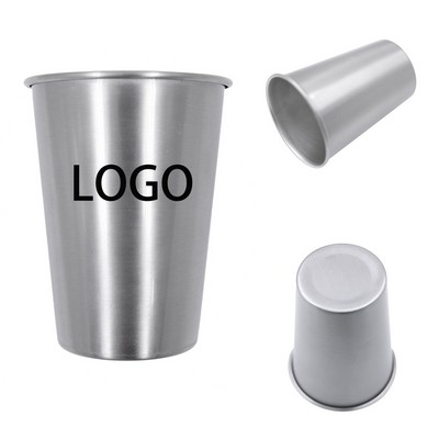9 Oz Stainless Steel Drink Cup
