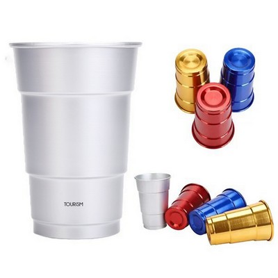 16 oz Aluminium Beer Cup