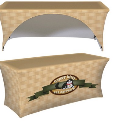 Heavy Duty Tablecloth Stretch 3 Side 4' 250g WRINKLE FREE