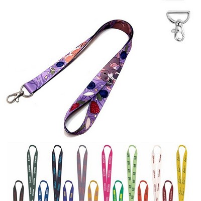 Dye-Sublimation Event Lanyard w/Lobster Clip