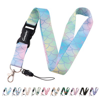 Polyester Buckle Lanyard