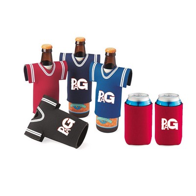 Jersey Neoprene Can and Bottle Holder