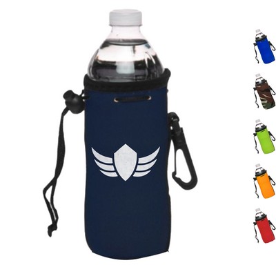 Custom Drawstring Neoprene Water Bottle Insulators