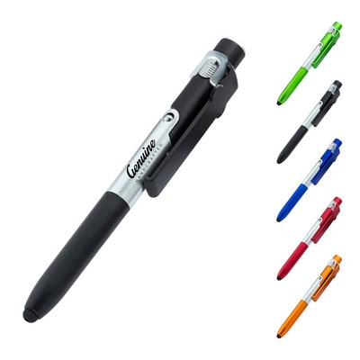 Stylus Mobile Phone Holder Pen with Light