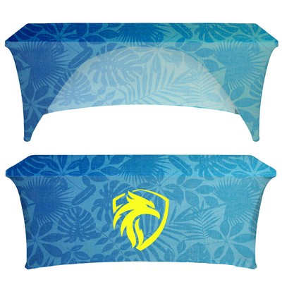 Dye Sublimated Stretch Table Cover 6'