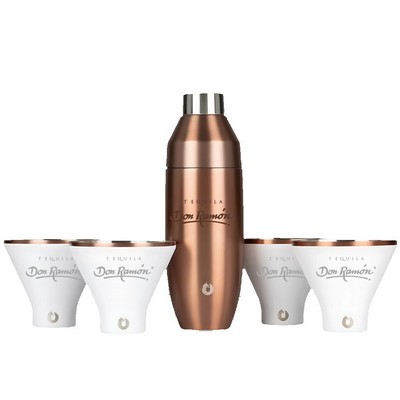 Snowfox Insulated Cocktail Shaker and Martini Tumbler Set