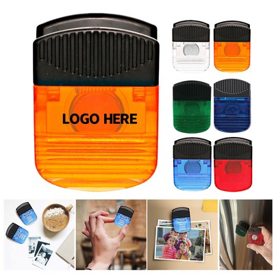 Plastic Magnetic Memo Clip
