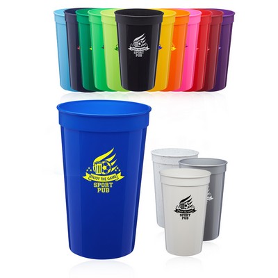 22 oz. Plastic Stadium Cups