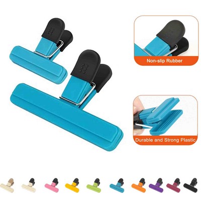 Food Chip Upgrade Wide Open Bag Clip For Food Storage With Air Tight Seal Grip