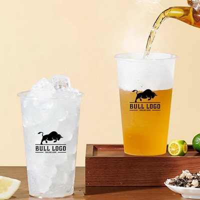 16 Oz. Reusable Frosted Flex Stadium Cup