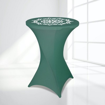 3' Stretch Spandex Round Cocktail Table Cover