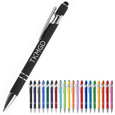 Retractable Ballpoint Pens With Stylus Tips