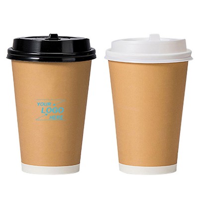 8 Oz. Paper Coffee Cup w/Lid