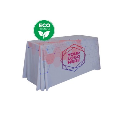 4' 4-Sided Recycled Polyester Display Cloth (Dye Sublimation Print)