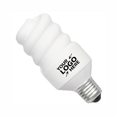 Mini Energy Saving Light Bulb Squishy PU Stress Ball