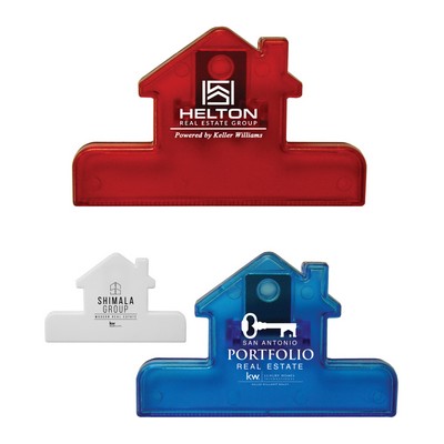 Union Printed - House Shaped Bag Clip - One Color