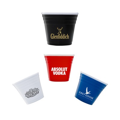 Union Printed - (2 oz.) Colored Shot Glasses with 1-Color Print