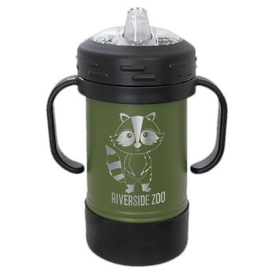 Polar Camel 10 oz. Olive Green Sippy Cup