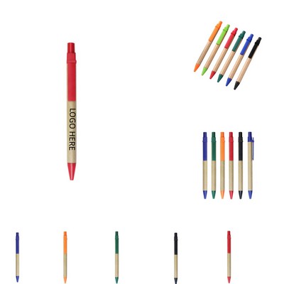 Environmentally Friendly Leather Ballpoint Pen