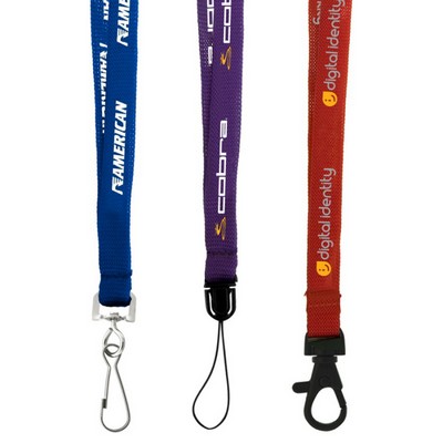 3/8" Euro Soft Lanyard (QuickShip) 18-24 Days