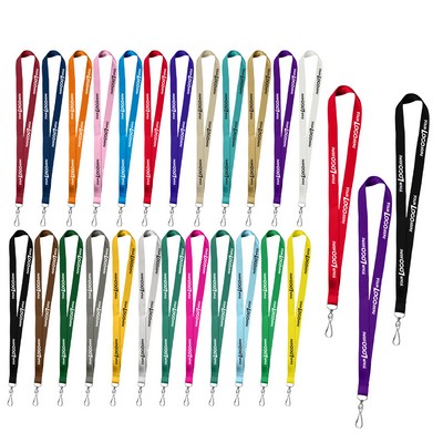 0.75" Polyester Silkscreen Lanyard