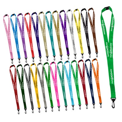 Dye Sublimation Lanyards with Buckle Release