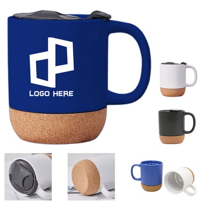 Cork Base Ceramic 12Oz Mug