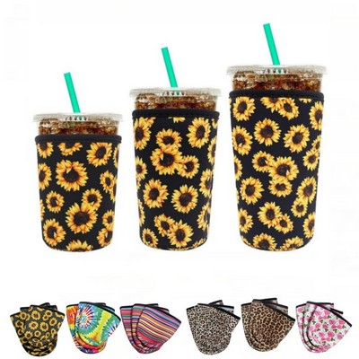 Custom Full Color Neoprene Coffee Sleeves 22-24oz