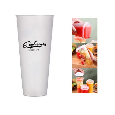 16oz Clear Plastic Cup