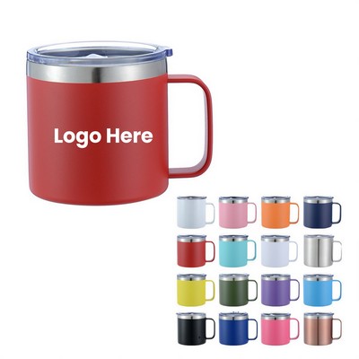 14 Oz. Stainless Steel Coffee Mug