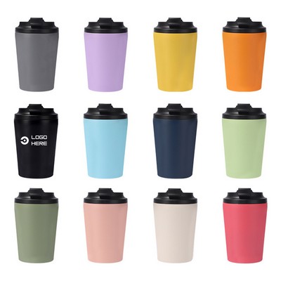Insulated Coffee Tumblers with Flip Lid 12oz