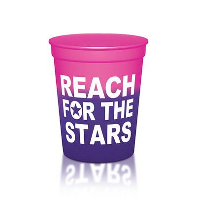 16 Oz. Smooth Mood Stadium Cup (Color to Color)