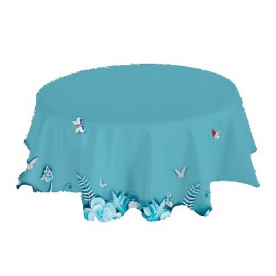 72" Round Table Cover in Full Color