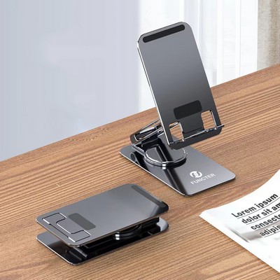 Rotatable Aluminum Alloy Cell Phone Holder Stand Foldable Phone Stand