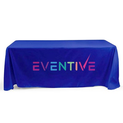 Custom Tablecloth 4' Full Color Print, 170GSM Plain Cloth