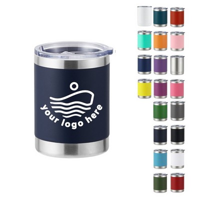 10oz Stainless Steel Insulated Coffee Tumbler