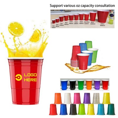 16 Oz Plastic Party Cups