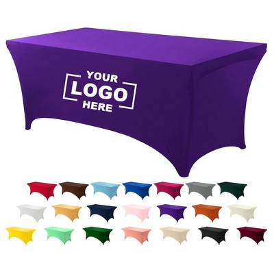 6' Stretch Tablecloth for Rectangular Table