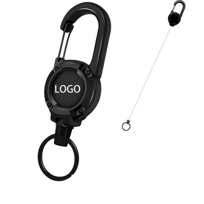 Tactical Retractable Anti-theft Keychain