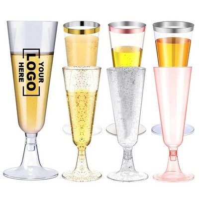 Plastic Champagne Flutes