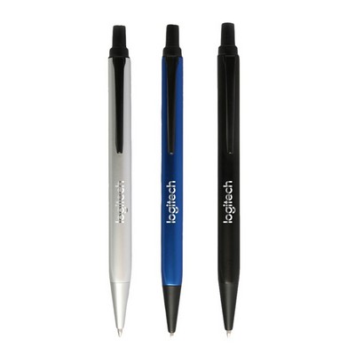 Union Printed - Click Premium Metal Ballpoint Pen with an ergonomic design
