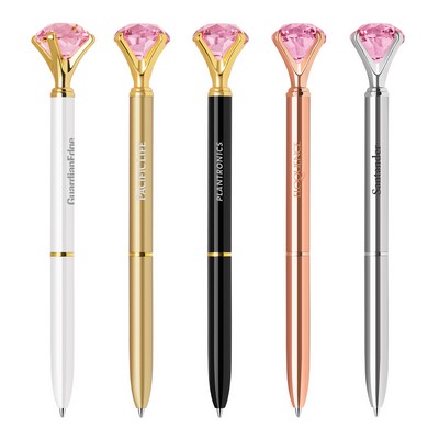 Diamond-III Pink Diamond Top Pens