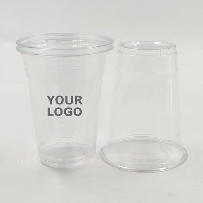 16oz Disposable Clear Plastic Cup