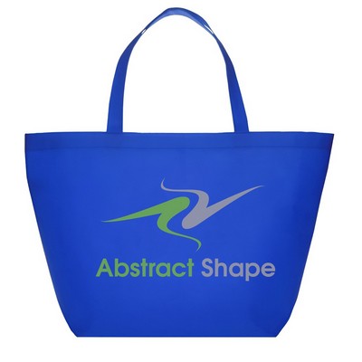 RPET Full Sublimation PP 80 GSM Non-Woven Tote Bag - 20"W x