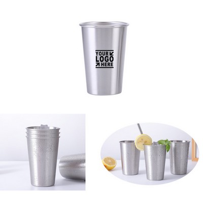 10 OZ Stainless Steel Pint Cup